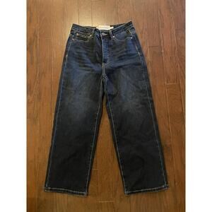 Soft Surroundings Ultimate High Rise Straight Cropped Jeans Size 4 Stretch Capri